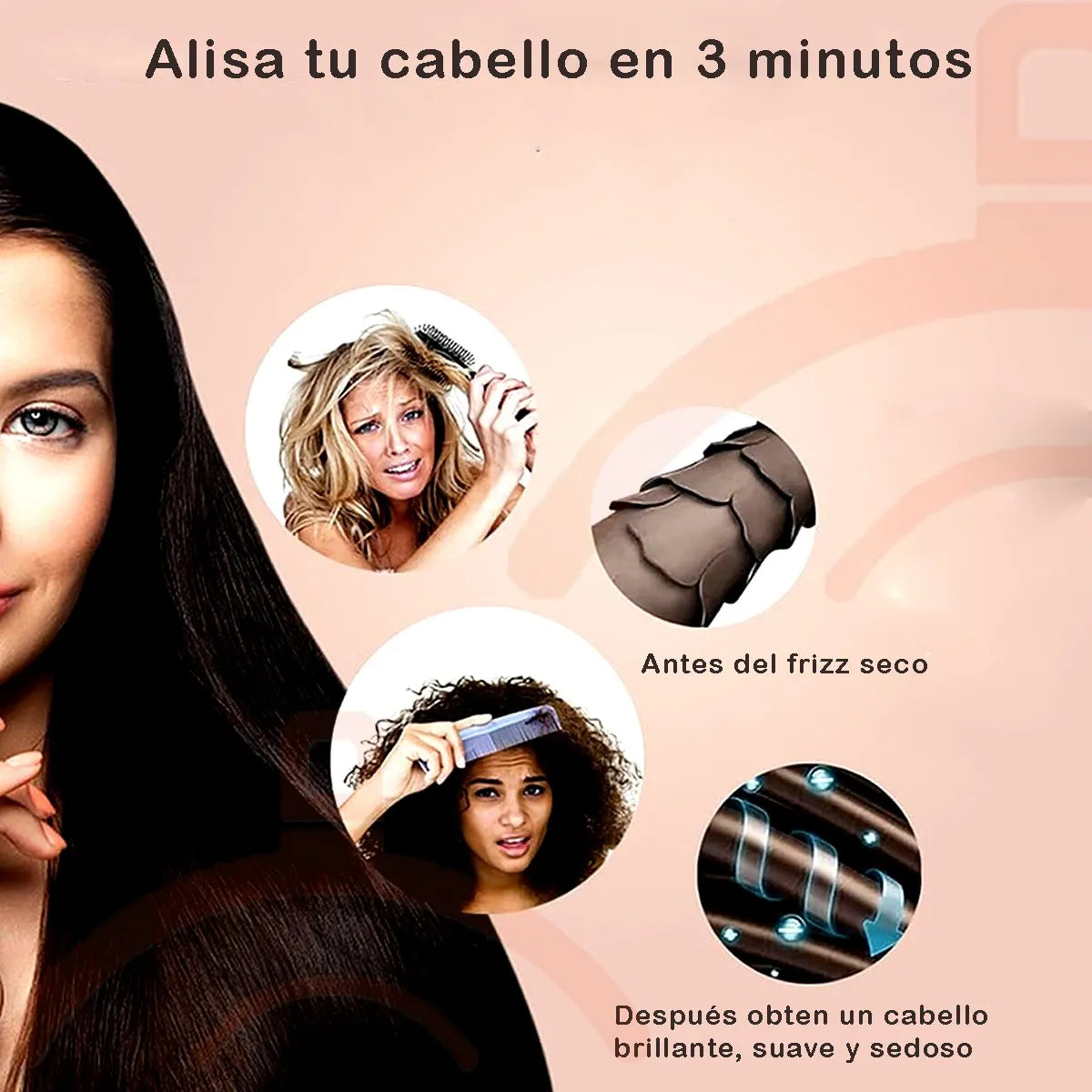 Sokany SK‑1008: Alisa tu cabello en 2 minutos